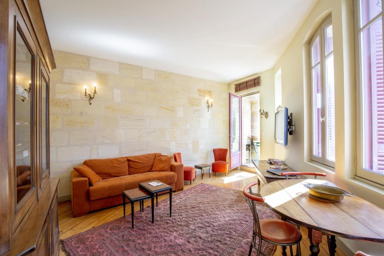 Centre Historique, Appartement Climatise Avec Terrasse Bordeaux Buitenkant foto